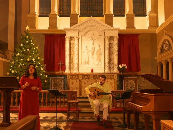 Photograph from the Roerich's Crossroads concert.