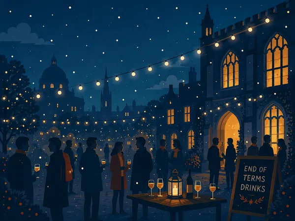 Illustration of a pub exterior for an ONRS social.