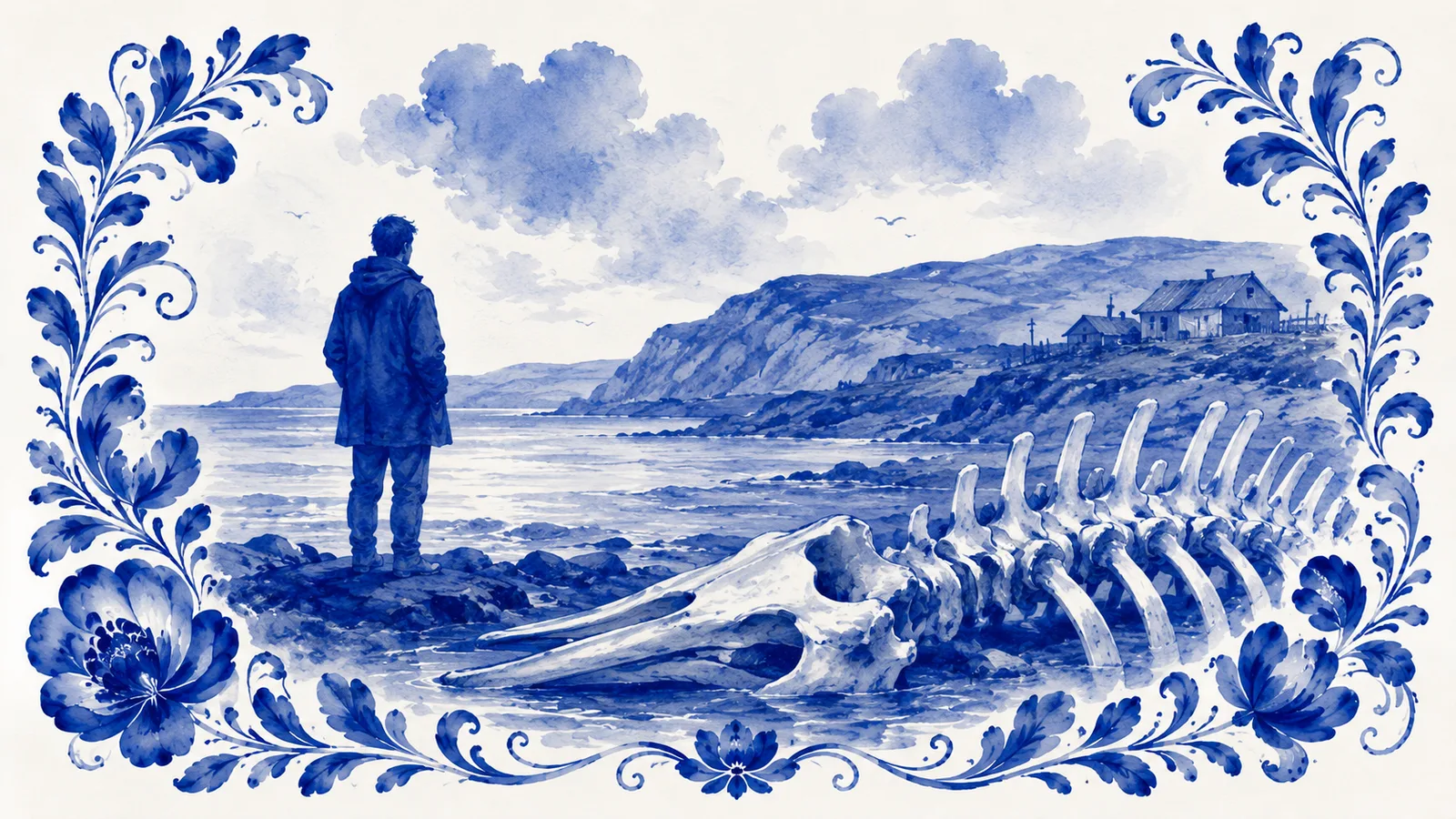 Illustration for the Leviathan film screening.